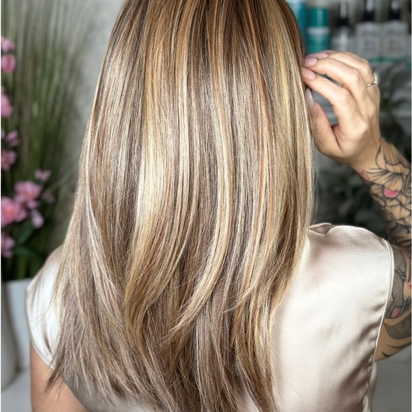 NWT-  Soma Brand Wig-Stylish Blonde and Brown- Infinity Love - Picture 2 of 5